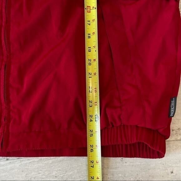 Pacific Trail Red Jacket Hoodie Sz Large Seattle Zip Up Windbreaker Coat Vintage - Picture 3 of 14